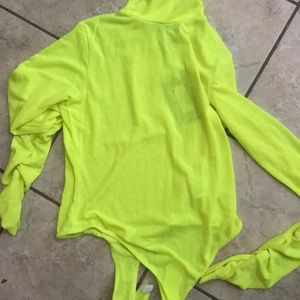 Turtle neck body suit